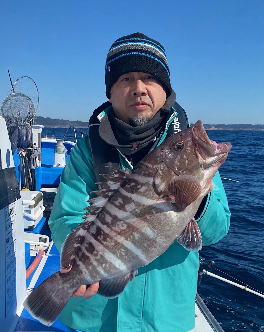 洲崎沖　マハタ釣りレポート