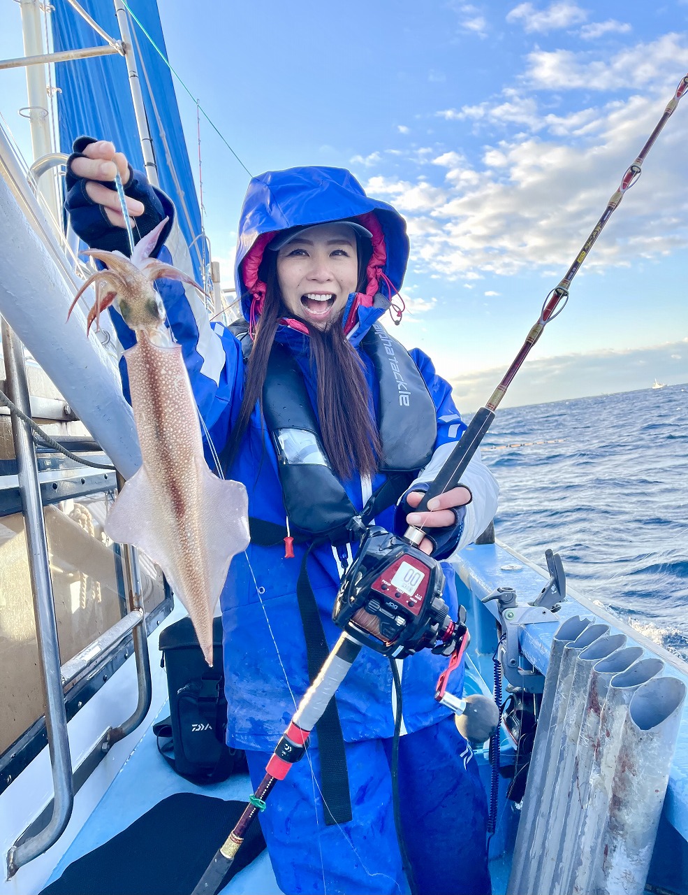 狙うは冬の美味しい魚。ヤリオニリレー＠勝浦